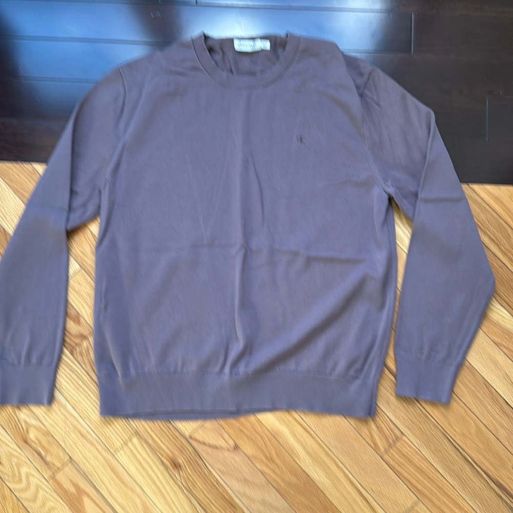 Calvin Klein mid weight crew neck sweatshirt taupe? Plum? EUC
